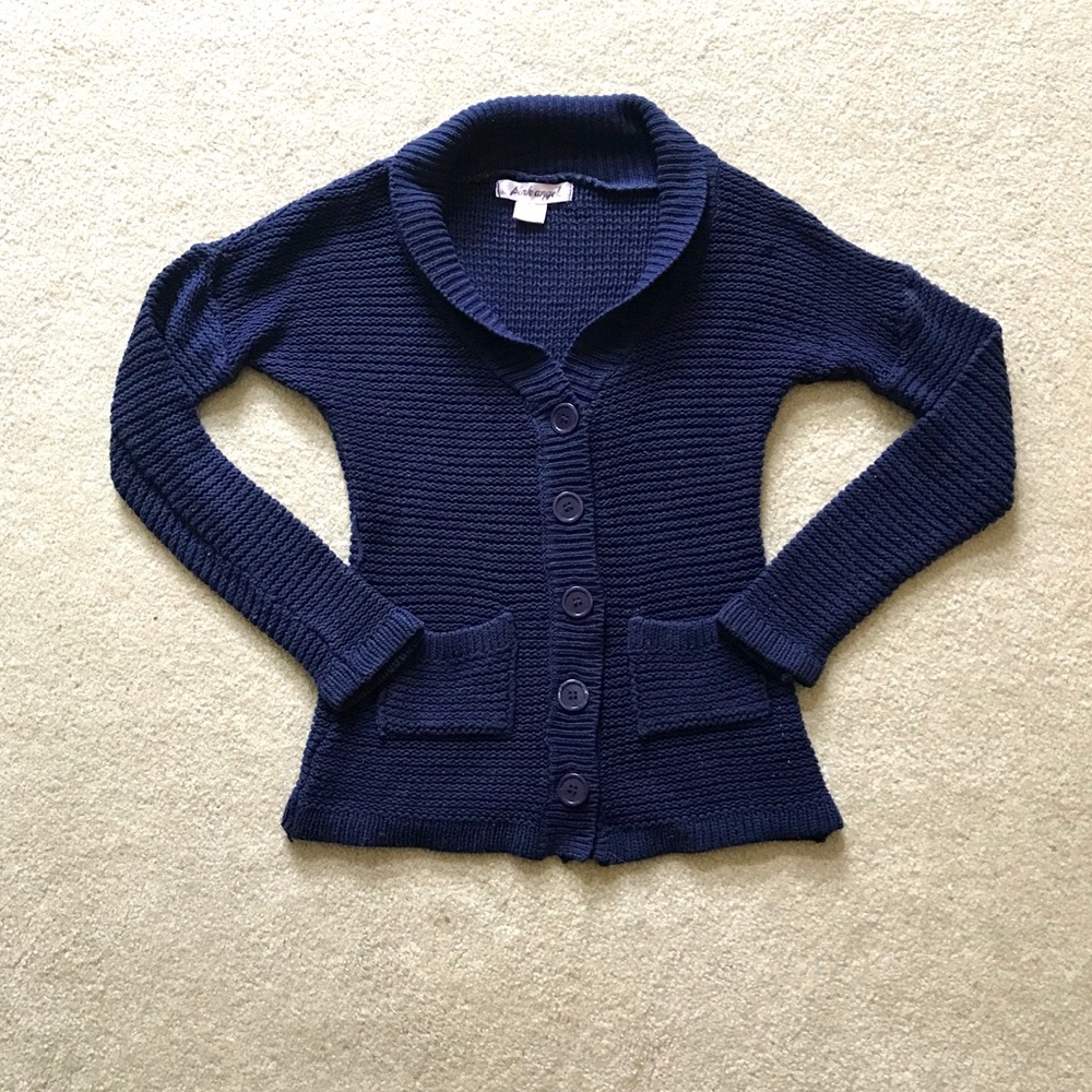 Pink Angel Cowl Neck Cardigan
